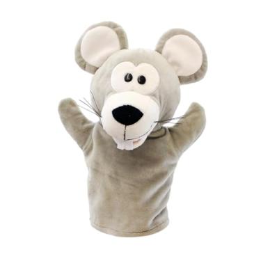 Imagem de Dynwave Fantoche de Mão de Rato com Boca de Trabalho, Luva de Luta de Gato, Brinquedo de Pelúcia Macio para