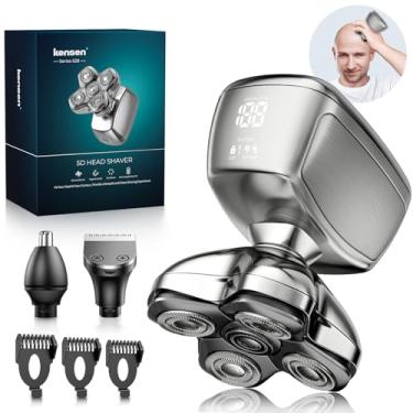 Imagem de Kensen Barbeador elétrico para cabeça careca masculino