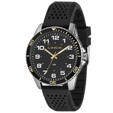 Imagem de Relógio Lince Masculino Ref: Mrpm053l46 P2px Esportivo Preteado