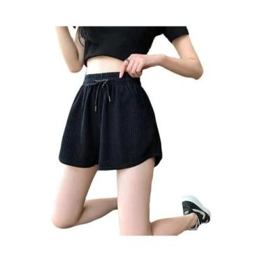 Imagem de Calças De Pijama De Cintura Alta E Perna Larga plus Size Para Mulheres