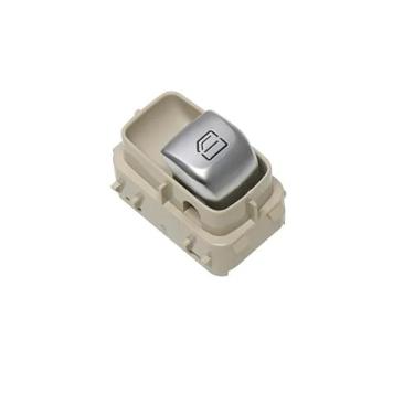 Imagem de Botões dos Vidros Elétricos, Interruptor de Controle Principal dos Vidros Elétricos, Console para Classe C W205 S205 X253 C200 C300 C350 C63 2059056811 (Modelo A Marrom)