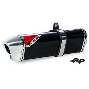 Imagem de Escape/Ponteira Coyote TRS 2 Way Alumínio - F 850 GS Adventure - Preto/Cromado