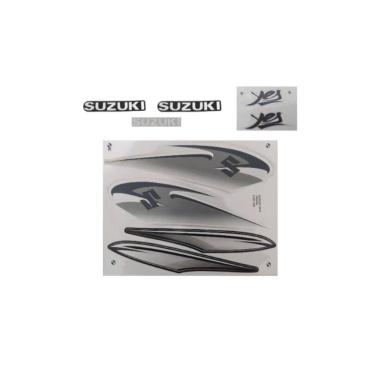 Imagem de Kit Jogo De Adesivos Suzuki Yes 125 Prata 2011