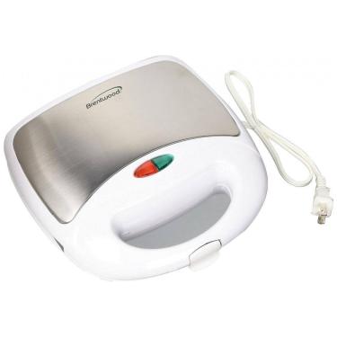 Imagem de Sanduicheira Antiaderente 750W, branco, 110v, BRENTWOOD TS 245, Branco