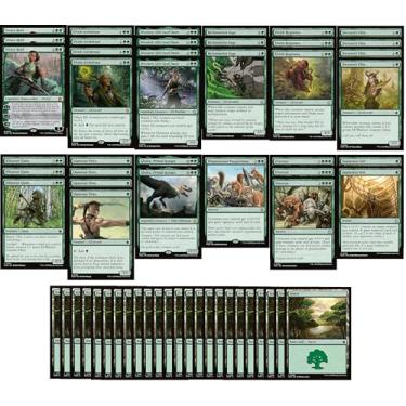 Imagem de Elite Elf Deck - Mono Green - Modern & Pioneer Legal - Custom Built - Magic The Gathering - MTG - 60 Card!