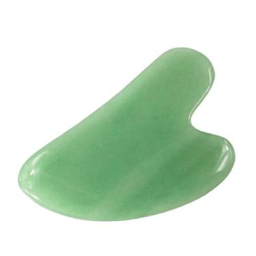 Imagem de Gua Sha Crystal Jade Massage M Eridian Jade Scraping Board Dispositivo