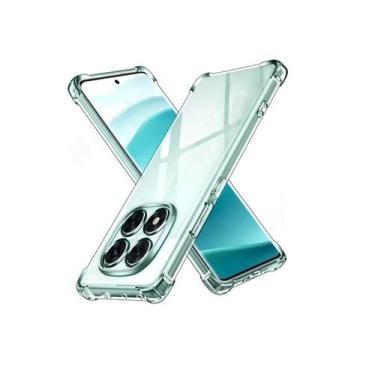 Imagem de Capa Capinha Case Xiaomi Poco X7 5g Transparente Com Borda De Proteção