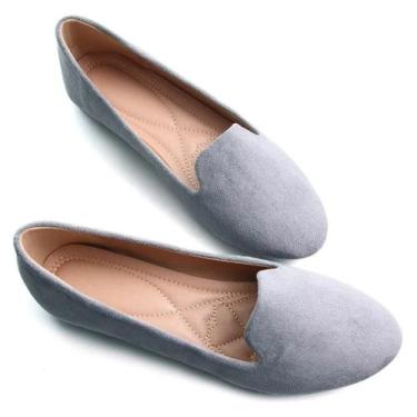 Imagem de Sapatos de balé Stunner Classic Slip On Upgrade Grey para mulheres
