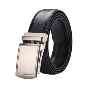 Imagem de Cinto Masculino plus Size 170-130cm Automático Com Fivela De Catraca, 