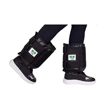 Imagem de Par de Caneleira Academia Profissional Lona Com Ajuste 9 Kg