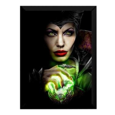 Imagem de Quadro Malévola Filme Arte Poster Moldurado - Fanarte