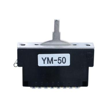 Imagem de Chave Seletora 5 Posições Instrumentos Blindada Hosco YM-50S