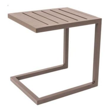 Imagem de Mesa Lateral Para Chaise Espreguiçadeira De Piscina C - Sarah Móveis