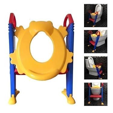Imagem de Troninho assento infantil redutor vaso sanitario com escada - Miwill