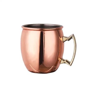 Imagem de GRFIT Caneca de coquetel copo de vinho caneca aço inoxidável cobre chávena de cerveja xícara de café copos copo de champanhe caneca de café (tamanho: 1)