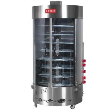 Imagem de Assador Rotativo Vertical Giratória Á gás ARV130 QC G.Paniz Bivolt