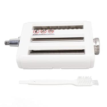 Imagem de Acessório para máquina de macarrão 3 em 1 Misturador de suporte de aço inoxidável Rolo de folha de macarrão Fettuccine Cortador de espaguete para cozinha doméstica Entusiastas de