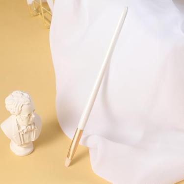 Imagem de Pincel de delineador pequeno, cria linhas uniformes, finas e retas, ótimo para aplicar cor labial, cor de sobrancelha e delineador