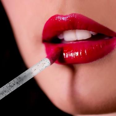 Imagem de 50 peças de pincel labial de cristal com glitter, aplicadores de brilho labial preto, aplicador de varinhas de batom, kits de ferramentas de maquiagem perfeitos