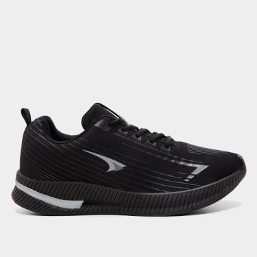 Imagem de Tênis Tryon Coach Masculino, Preto, Cinza, 43