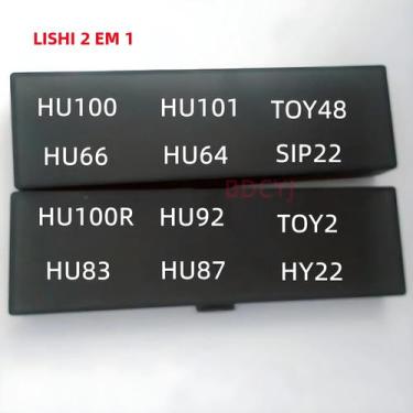 Imagem de Ferramentas Universais 2 Em 1 Para Abertura De Fechaduras Automotivas 