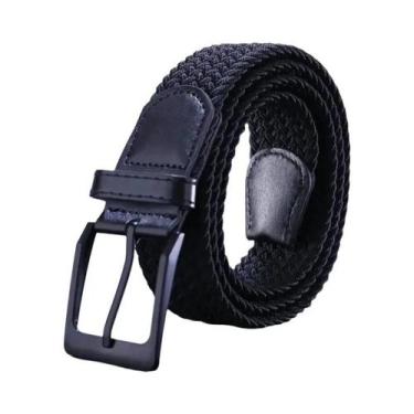 Imagem de Cinto Casual Masculino Elástico Trançado Tático Para Esportes Ao Ar Li