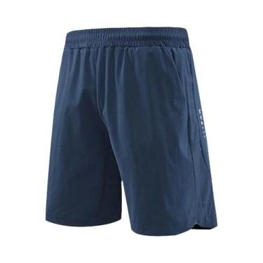 Imagem de Shorts Masculinos Respiráveis E Elásticos Para Corrida, Treino E Espor