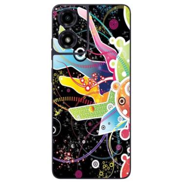 Imagem de Capa Adesivo Skin058 Verso Para Motorola Moto G04 - KawaSkin