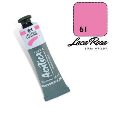 Imagem de Tinta Acrílica 37ml 061 Laca Rosa Corfix