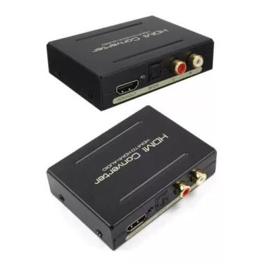 Imagem de Extrator De Áudio HDMI / HDMI + R/L RCA SPDIF - LM