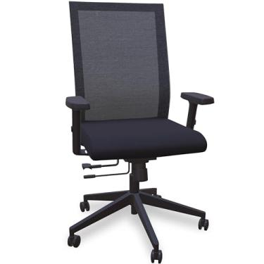 Imagem de Nexys Cadeira de mesa para escritório em casa, inclinação ajustável, apoios de braço ajustáveis em altura, altura variável de malha alta, cadeiras giratórias com rodas, confortável para longas horas