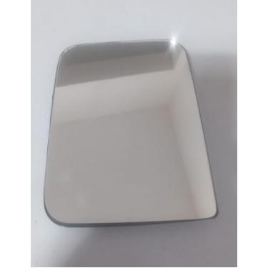 Imagem de Lente de Espelho Retrovisor com Base Acoplada, Compatível com Kombi Teto Alto, Carat, Pão de Forma 1997-2013, Lado Esquerdo