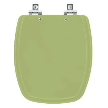 Imagem de Assento Sanitário Soft Close Stylus Verde Itapoa Para Vaso Celite