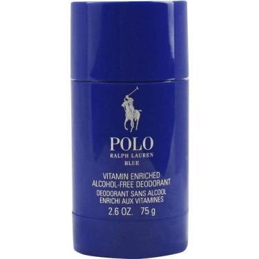 Imagem de Desodorante Masculino Ralph Lauren Polo Blue Em Bastão Sem álcool 80 Ml