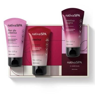 Imagem de Mini Kit Presente Nativa Spa Ameixa (3 itens) - O Boticário