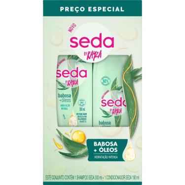 Imagem de Seda Kit Shampoo 300Ml + Condicionador Babosa + Óleos 190Ml
