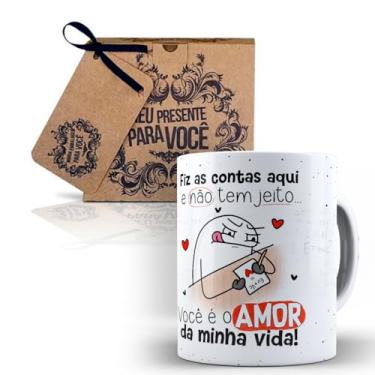 Imagem de Caneca Meme Flork Fiz as Contas e Você é o Amor da Minha Vida