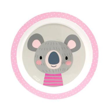Imagem de Prato Infantil Coala Resistente Prático - Clingo - Brasgroup Baby