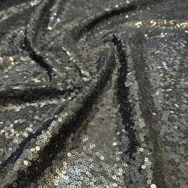 Imagem de Tecido Malha Paetê Bordado Magestic 1,45m Para Vestidos Femininos Fest