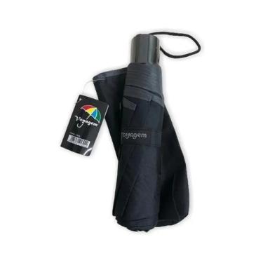 Imagem de Guarda Chuva Reforçado Voyagem 010L - Contra o Vento, Preto