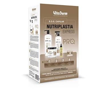 Imagem de Kit Sos Capilar Nutriplastia Express Pro, Vitaderm
