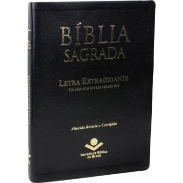 Imagem de Biblia Extragigante Pjv Preto Rc 