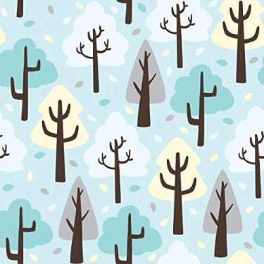 Imagem de Papel de Parede Árvores Fofas Baby