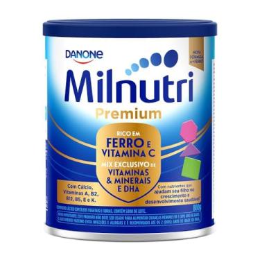 Imagem de Milnutri Premium Danone Nutricia - Composto Lácteo, Idade Pré Escolar, 800g