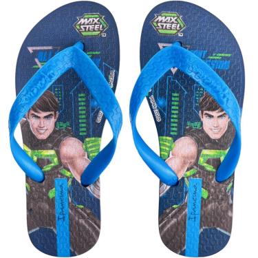 Imagem de Chinelo Infantil Personagens Menino Max Steel Grendene Macio-Feminino