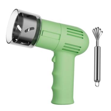 Imagem de Ioensy Conjunto de ferramentas abridor de coco, removedor de de coco para água de coco, abridor profissional de carne de coco de aço inoxidável, VERDE