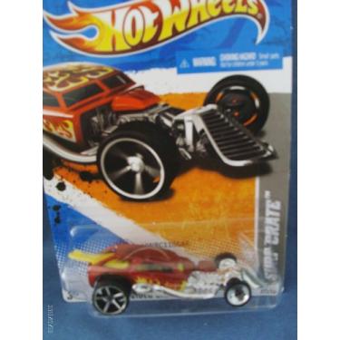 Imagem de Hot Wheels 2011 HW Video Game Heroes 3/22 - 225/244 - Surf Crate - RED with Flames. 1:64 Scale