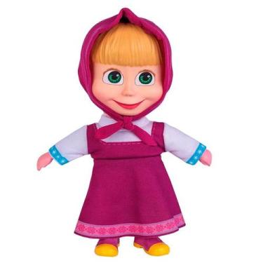 Imagem de Boneca Masha e o Urso Ela Adora Brincar Masha - 2404 - Cotiplás - COTI