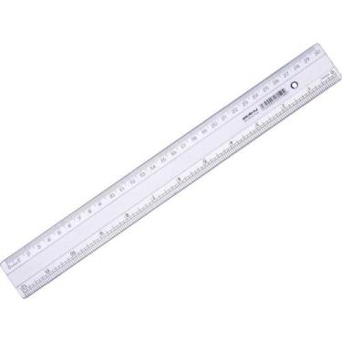 Imagem de Régua de Poliestireno Super 30CM PCT com 10 - Waleu