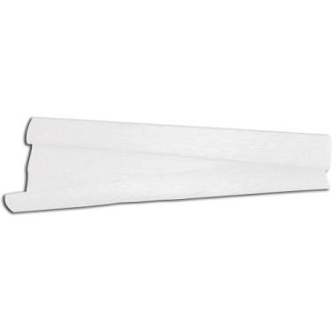 Imagem de Papel Crepom Super Crepe 48CM X 2,50M Liso Branco Caixa com 06 Unidade
